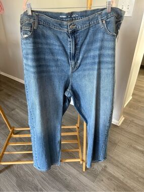 Old Navy Light Blue Women's Barrel Jeans
